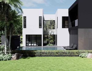 Three Storey House with Pool For Sale